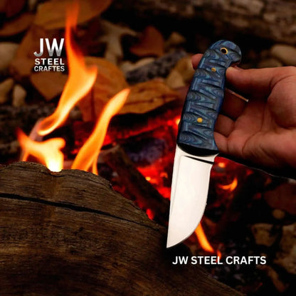 Skinner Knife J2 Stainless Steel Fixed Blade