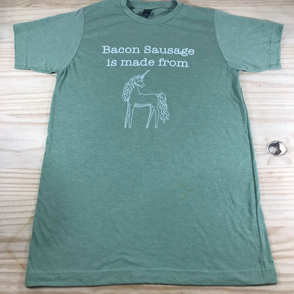 T-Shirt: Bacon Sausage is Made From...