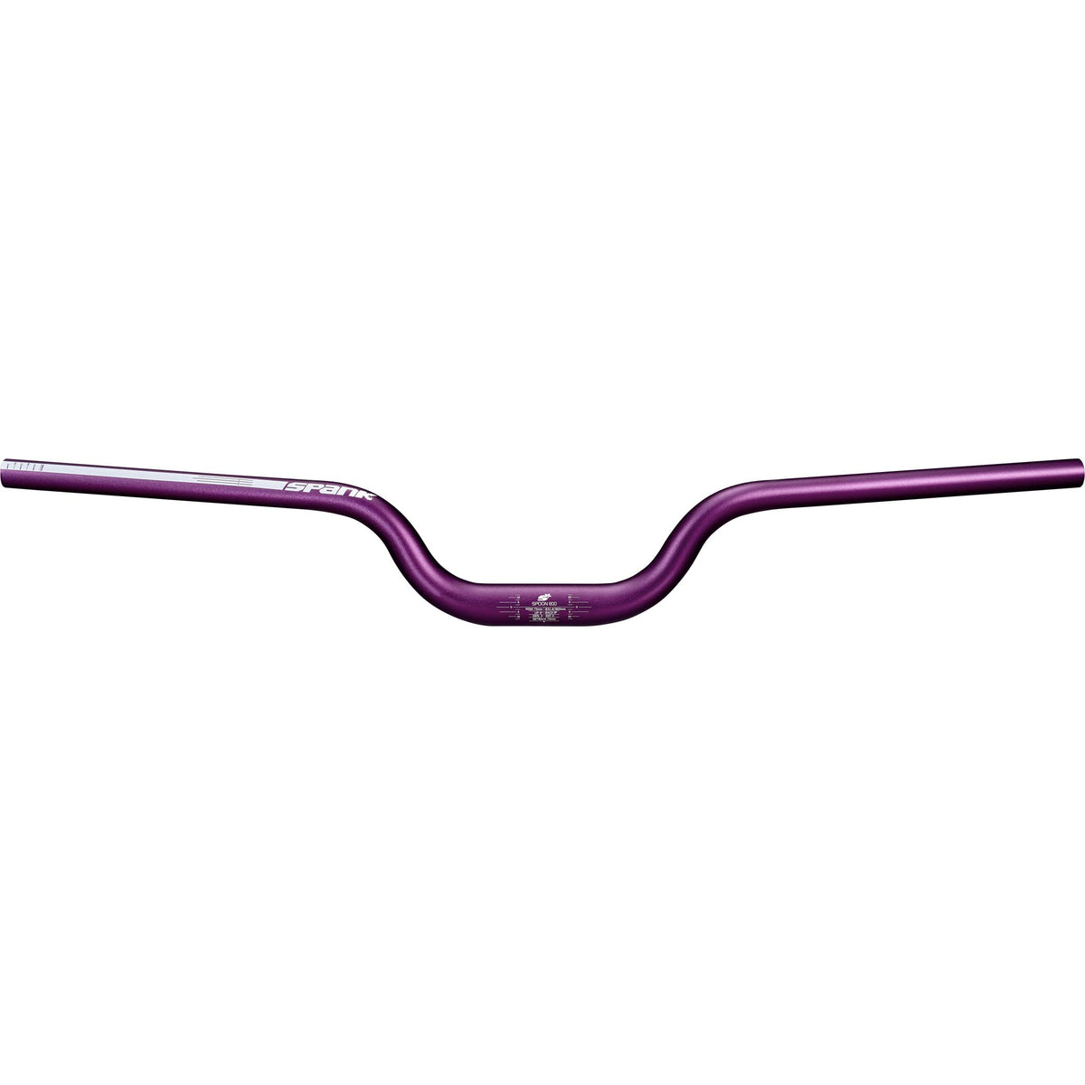 Spank Spoon 800 Handlebar - 31.8mm Clamp 800mm 75mm Rise Purple