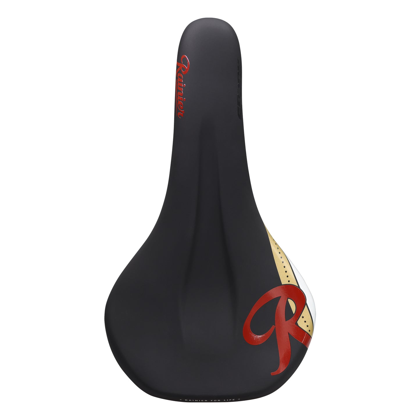 Spank Oozy 220 Saddle Rainier Beer LTD Black -