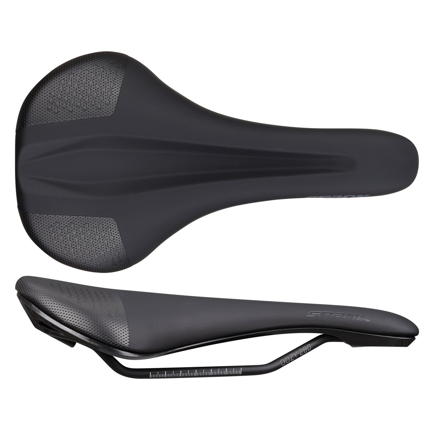 Spank Oozy 280 Saddle Black/Gray -