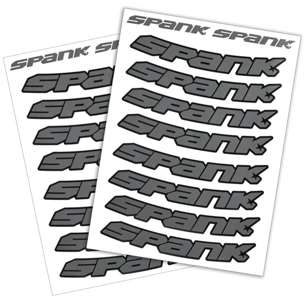 Spank Spank Rim Decals - Gray -