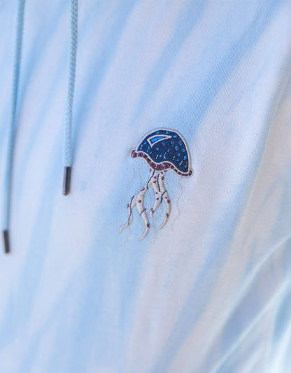 JELLYFISH ORGANIC COTTON HOODIE - TIE DYE