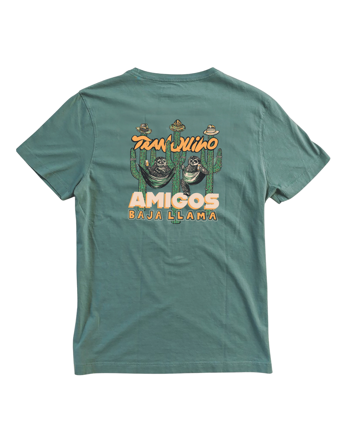 TRANQUILO AMIGOS - GREEN PRIMO GRAPHIC TEE