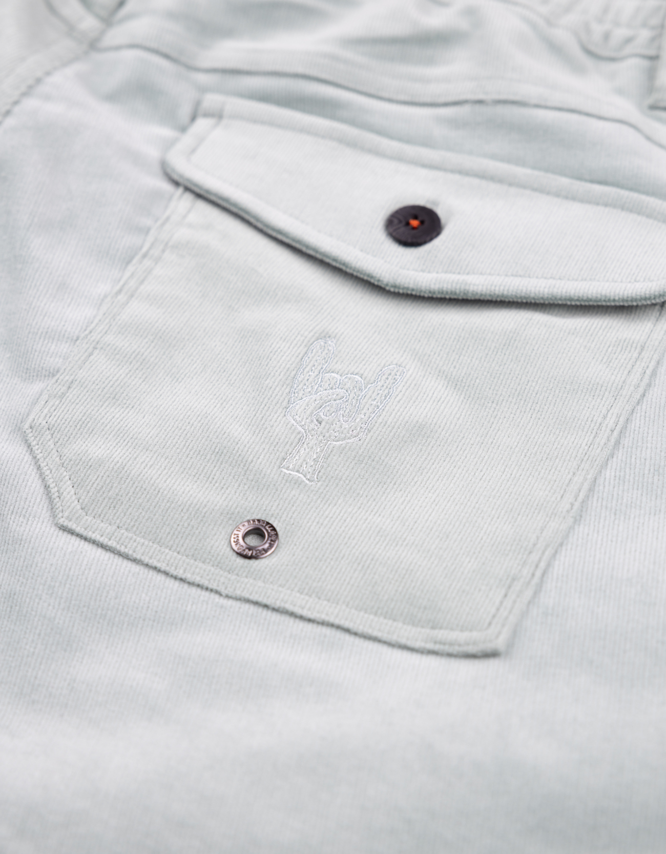 ARROYO 7" INSEAM STRETCH CORDUROY WALKSHORTS - MINT GREEN