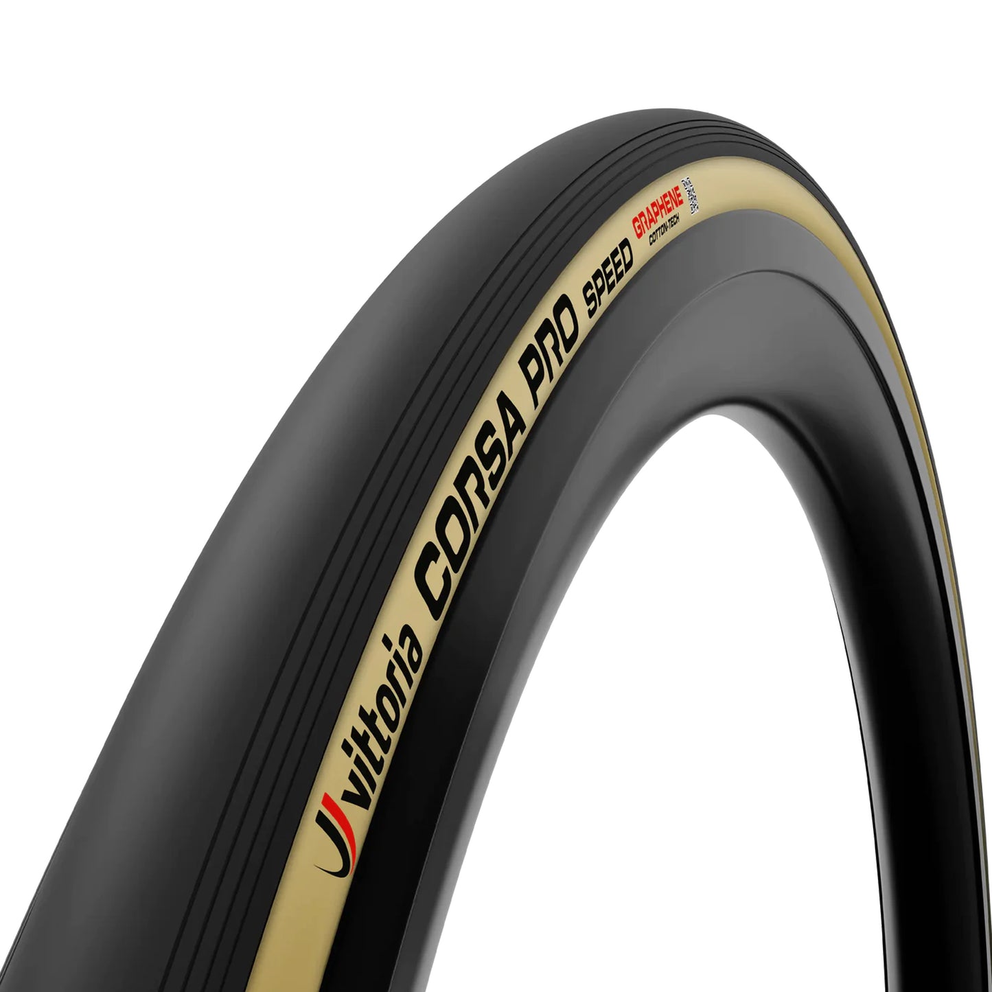 Vittoria Corsa Pro Speed Tire - 700 x 26 Tubeless Folding BLK/Para Race Graphene G2.0