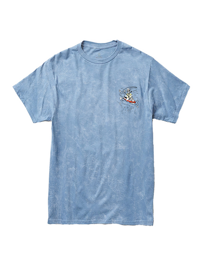 WHITE LOBSTER - ACID WASH PRIMO GRAPHIC TEE
