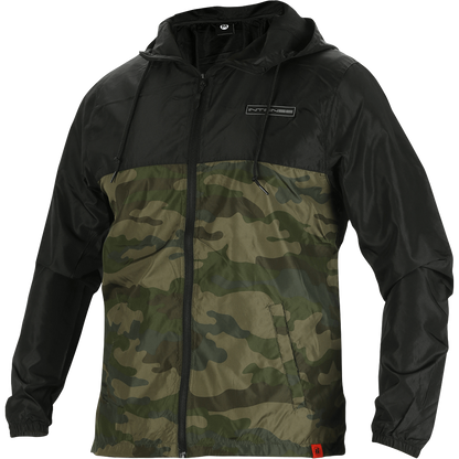 Men's Green Camo Windbreaker