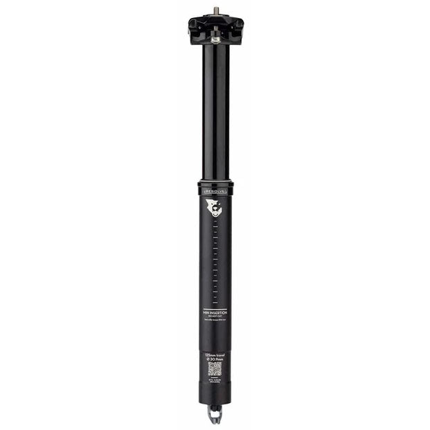 Wolf Tooth Resolve Dropper Seatpost - 30.9 160mm Travel Black Rev 2
