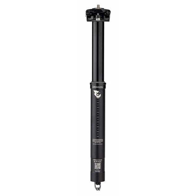 Wolf Tooth Resolve Dropper Seatpost - 31.6 160mm Travel Black Rev 2