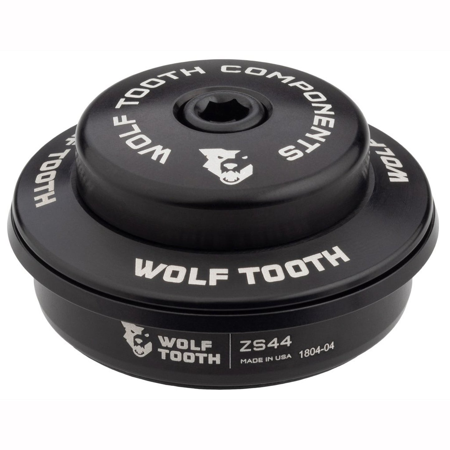 Wolf Tooth Premium Headset - ZS44/28.6 Upper 6mm Stack Black
