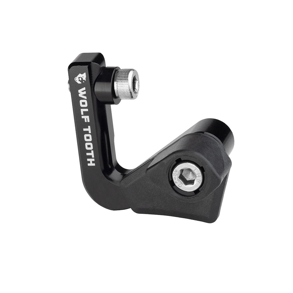 Wolf Tooth LoneWolf Aero Chainguide - 50t-60t Braze-On High-Sweep For 1x Drivetrains Only BLK
