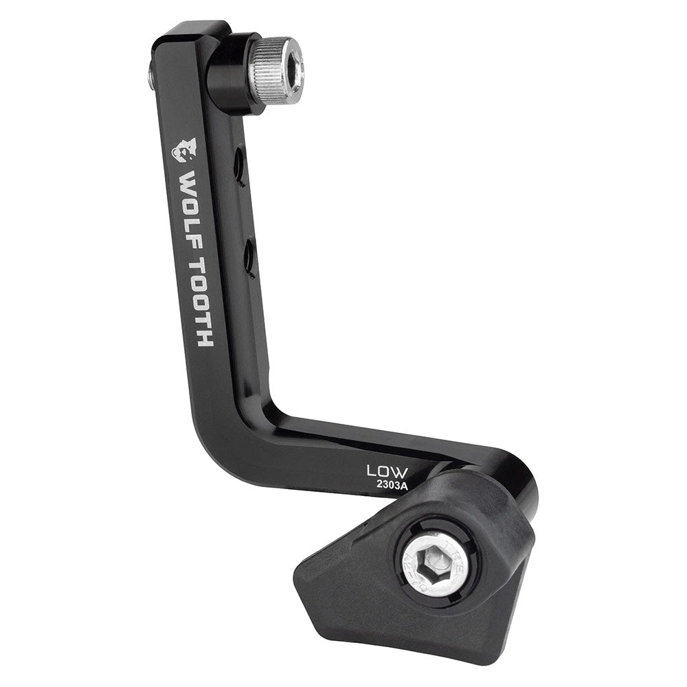 Wolf Tooth LoneWolf Aero Chainguide - 34t-52t Braze-On Low Mount Black