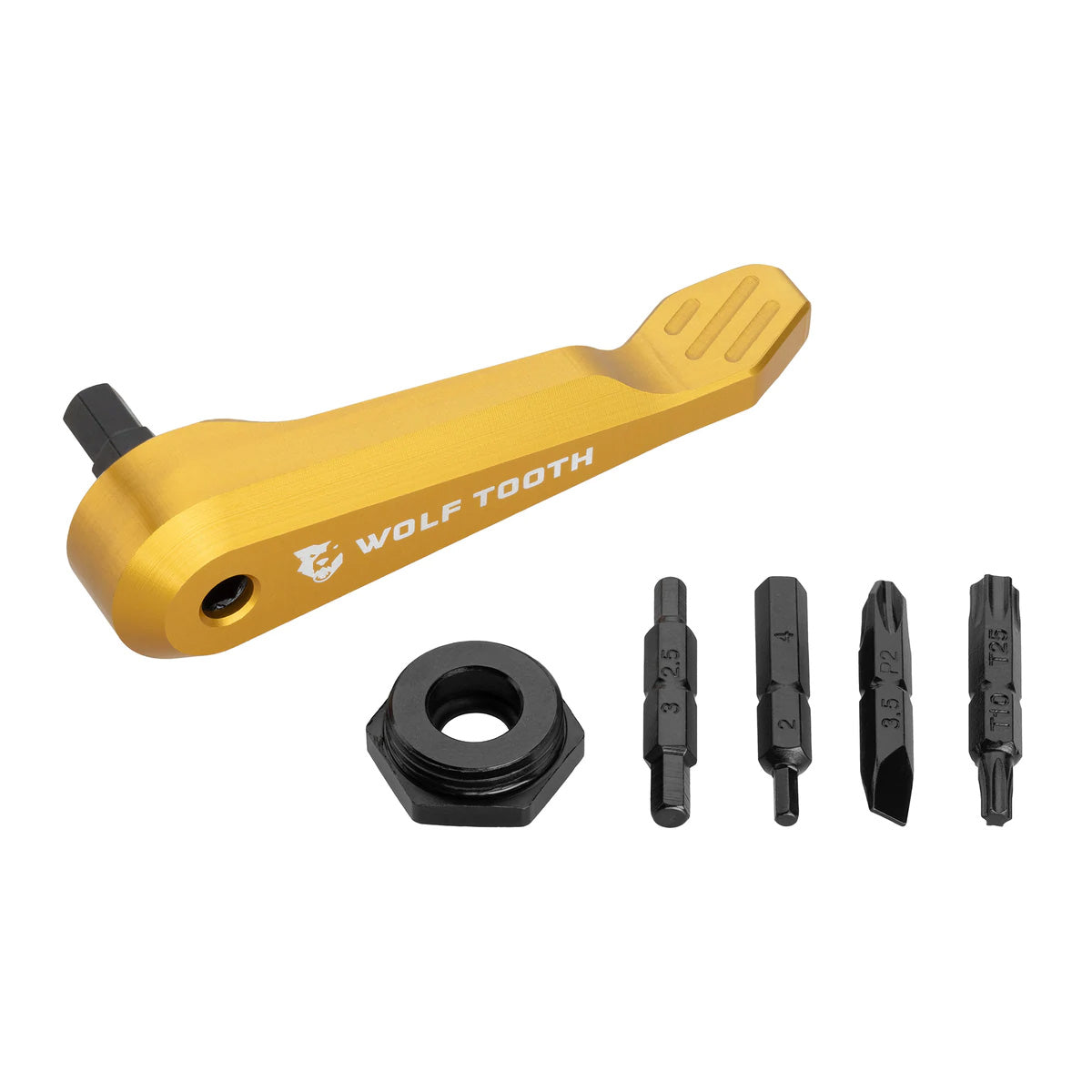 Wolf Tooth Components Axle Handle Multi-Tool Gold