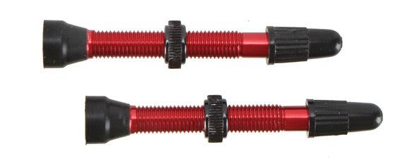 WTB Aluminum TCS Tubeless Valves: 46mm Red Pair