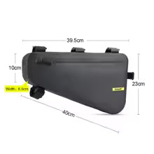 Rhinowalk Frame Bag Waterproof Triangle Bag Bicycle Front Tube Bag X20654 4L