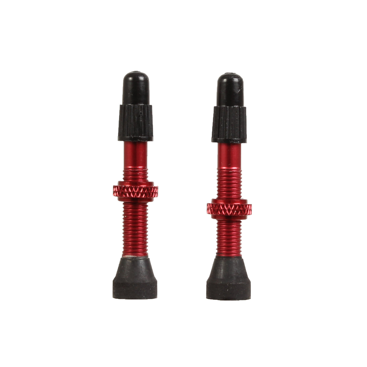 Industry Nine Tubeless Valves - 40mm Red Pair