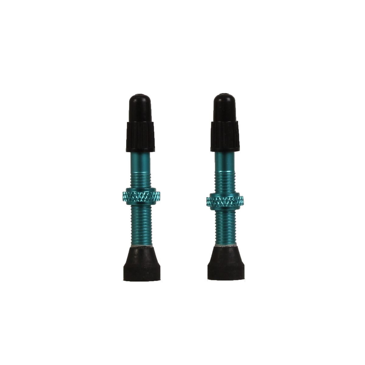 Industry Nine Tubeless Valves - 40mm Turquoise Pair