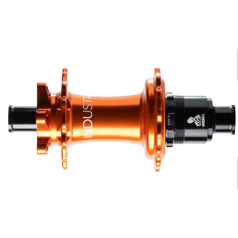 Industry Nine Hydra 2 Classic Rear Hub - 12 x 148mm 6-Bolt XD Orange 28H