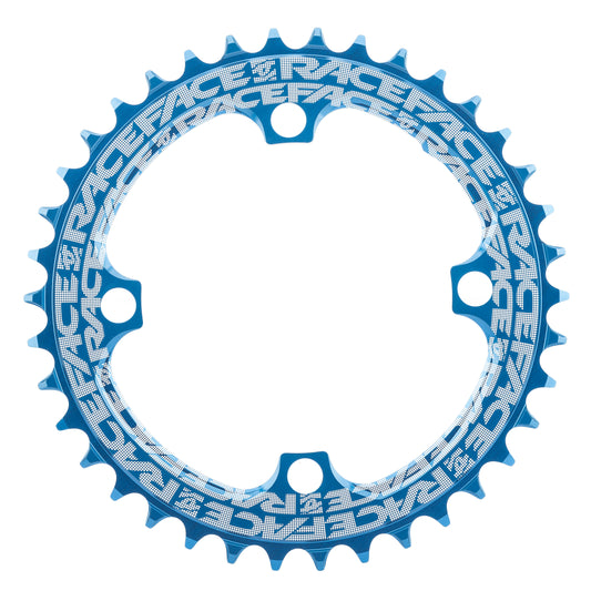 RaceFace Narrow Wide Chainring 104mm BCD 36T Blue
